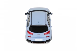 HYUNDAI I30 N BLUE 2017 OttOmobile 1:18 Resinemodell (Türen, Motorhaube... nicht zu öffnen!)